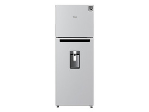 Refrigerador Whirlpool de 13 Pies Cúbicos Top Mount 2 Puertas con Dispensador de agua. Color Gris