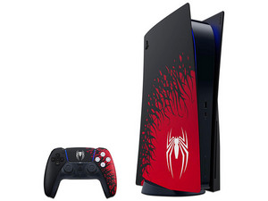 Consola PlayStation 5 de 825 GB SSD NVMe PCIe 4.0, Unidad Óptica Blu-Ray 4K, Marvel Spider-Man 2 Edición limitada Bundle (Idioma inglés/japonés) (Caja Abierta, producto con uso visible, no incluye juego Spider-Man)