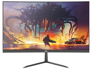 Monitor Gamer Yeyian YMS-70802 de 23", Resolución 1920 x 1080 (Full HD 1080p), 1 ms, 144 Hz, AMD FreeSync. Caja Abierta y equipo con desgaste