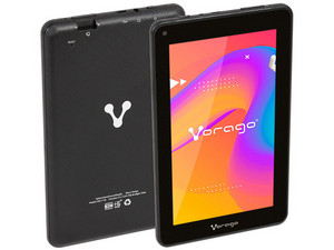 Tablet Vorago PAD 7 V6:
Procesador Rockchip Quadcore (hasta 1.5 Ghz),
Memoria RAM de 2GB, Almacenamiento de 32GB,
Pantalla LED Multi-touch de 7