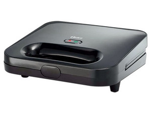 Sandwichera Oster CKSTSM2885, 2 Rebanadas, Termostato Automático, Color Negro.
