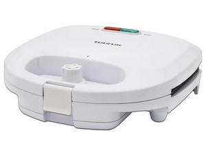 Sandwichera Taurus My Sandwich Perfect, 2 Rebanadas, Termostato Automático, 750W, Color Blanca.