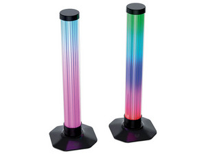 Torres de Iluminación Balam Rush SPLENDOR GLOW IT5000, LED, RGB, Ángulo de 360º, USB-A, Color Negro.