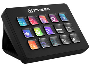 Teclado Elgato Stream Deck MK.2, 15 Teclas, Alámbrico, Conexión USB, Color Negro.