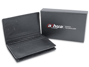 Porta Tarjetas DAHUA MATPRO036, Tipo Piel, Logo Dahua, Color Negro.