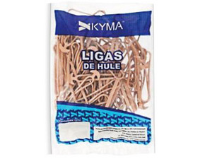 Paquete de Ligas Kyma LIGK-ANC-18-BOLS, #18, Hule, 80g.