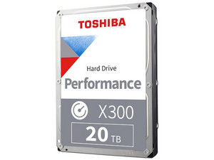 Disco Duro Toshiba X300 de 20TB, 7200RPM, 512 Caché, 3.5", SATA (6.0 Gb/s).