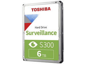 Disco Duro Toshiba S300 de 6TB  para Videovigilancia, Caché 256MB, 7200 RPM, SATA III (6.0 Gb/s).