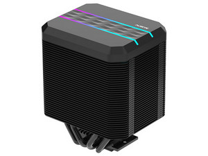 Disipador Alseye M90-B, hasta 2400 RPM, Compatible con LGA1700/1200/1366 y AMD AM2+/AM3/AM3+/AM4. Color Negro.