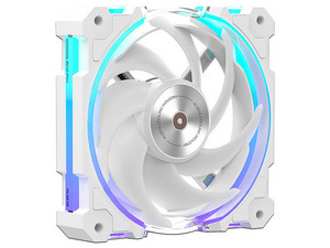 Ventilador Alseye W12-PLUS-W de 120mm, 2400RPM, RGB. Color Blanco.