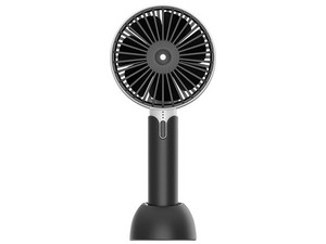 Mini Ventilador Aktion para escritorio, Color Negro.