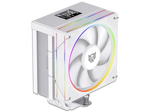 Disipador y Ventilador Balam Rush Heliux Pro HEX65 de 120mm, Compatible con Intel 1200 / 115x / 1700 / 1851 y AMD AM4 / AM5, Color Blanco.