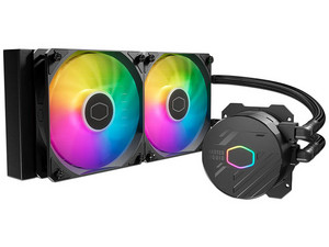 Sistema de Enfriamiento Líquido Cooler Master Masterliquid ML240L Core Argb, 240mm, Color Negro.