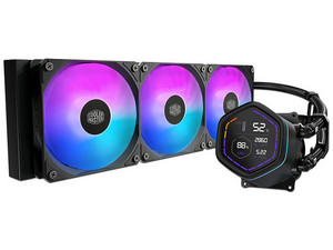Sistema de Enfriamiento Líquido Cooler Master MasterLiquid Core NEX Digital ARGB, 360mm. Color Negro.
