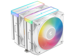Disipador Con Ventilador DeepCool AG620 ARGB V2, Compatible con AM5/AM4, LGA1851/LGA1700, hasta 	2145 RPM. Color Blanco.