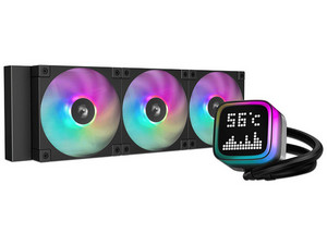 Sistema de Enfriamiento Liquido Deepcool LP360 ARGB, 3x 120mm, Para Socket LGA 1700, 1200 , 1151, 1155, 1150, AM4 y AM5, Color Negro.