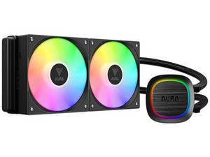 Sistema de Enfriamiento Liquido GAMDIAS AURA GL240 V2, 240mm, Color Negro.