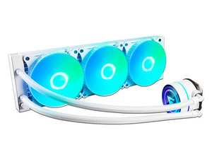 Sistema de Enfriamiento Líquido Game Factor LQG700 de 3x120mm, RGB. Color Blanco.