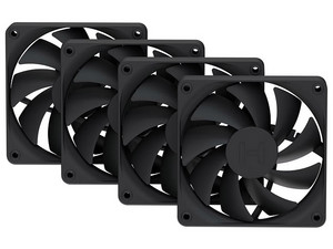 Kit De 4 Ventiladores HYTE FA12, 120mm, Color Negro.