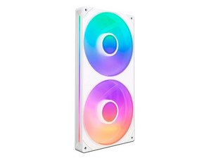 Ventilador para Gabinete NZXT F280 RGB Core de 280mm. Color Blanco.