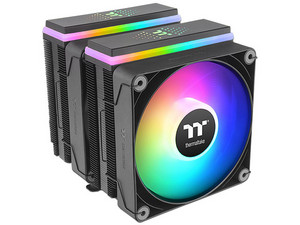 Disipador y Ventilador Thermaltake Astria 600 ARGB de 120mm, Compatible con Intel LGA 1200 / 115x / 1700 / 1851 y AMD AM4 / AM5, Color Negro.