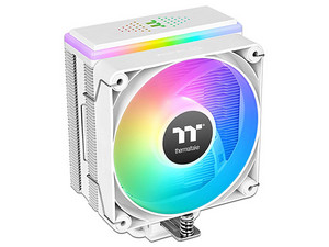 Disipador y Ventilador Thermaltake Astria 200 ARGB de 120mm, Compatible con Intel LGA 1200 / 115x / 1700 / 1851 y AMD AM4 / AM5, Color Blanco.