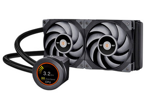 Sistema de Enfriamiento Líquido Thermaltake TOUGHLIQUID Ultra de 240mm, Pantalla LCD de 2.1".