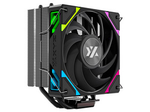 Disipador con Ventilador Xyz THERMAX 4, hasta 2000RPM, ARGB, Compatible con AMD AM4, AM5 e Intel LGA 1200, 1700, 1851, Color Negro.