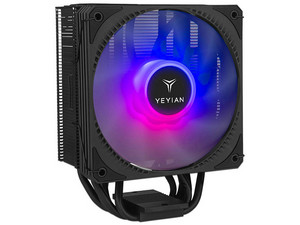 Disipador y Ventilador Proact 120CT V2 ARGB de 120mm, Compatible con Intel LGA 1200 / 115x / 1700 / 1851 y AMD AM4 / AM5, Color Negro.
