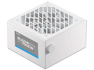 Fuente de Poder Acteck Blazar Evo FT700EW de 700W, ATX, Color Blanco.
