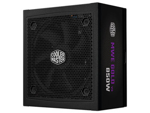 Fuente de Poder Modular Cooler Master MWE Gold 850 V3 de 850W, ATX, 80 Plus Gold.