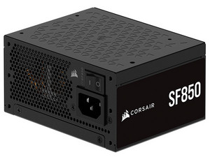 Fuente de Poder Modular Corsair SF850 de 850W, 80 PLUS Platinum, Color Negro.