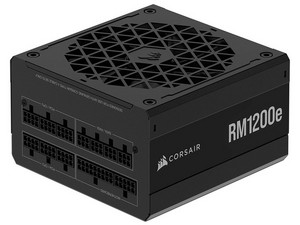 Fuente de Poder Modular Corsair RM1200e  de 1200W, ATX, 80 Plus Gold, Color Negro.