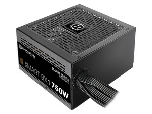 Fuente de Poder Thermaltake Smart BX1 de 750W, ATX 2.3, 80 PLUS Bronze, No Modular, Color Negro.