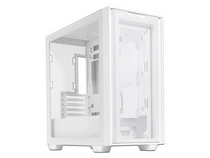 Gabinete ASUS Funda A21, Micro-ATX, (Sin fuente de poder). Color Blanco