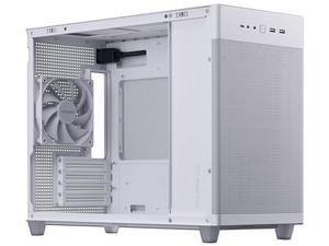 Gabinete Asus Prime AP201 Mini Torre Minimalista Ventilador Mini ITX/Micro ATX Color Blanco