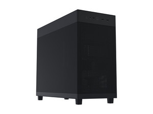 Gabinete ASUS Prime AP303 Mesh, Mid-Tower, Micro-ATX, (No incluye fuente de poder). Color negro.
