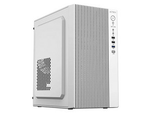 Gabinete Acteck Zenith GI656, Mini-Tower, Micro-ATX, Incluye fuente de poder de 500W. Color Blanco.