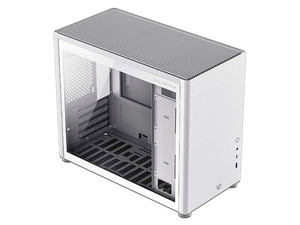 Gabinete Balam Rush Eris Frost, Mini-ITX, Cristal Templado, (No incluye fuente de poder). Color Blanco.