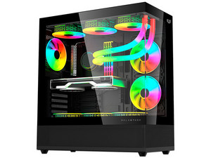 Gabinete BALAM RUSH Tank Super 9200TB, Mid Tower, ATX, No Incluye Fuente de Poder. Color Negro.