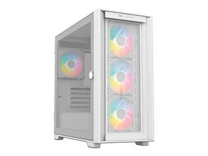 Gabinete Gamer Balam Rush Torre Carbono Twin Mate 8000, Micro-ATX, (No incluye fuente de poder). Color Blanco.