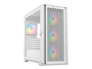 Gabinete Gamer Balam Rush Carbono Twin Mate 6000, Micro-ATX, (No incluye fuente de poder). Color Blanco.