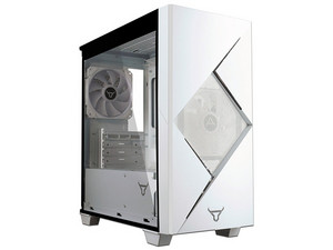 Gabinete Gamer Batauro Enfiniti, Micro-ATX, (Sin fuente de poder). Color Blanco.