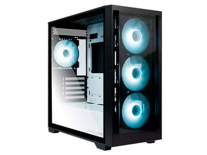 Gabinete Batauro Lander, Micro-ATX (No Incluye Fuente de Poder), Color Negro.