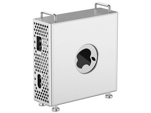 Gabinete de Aluminio BROBOTIX 406313 para Mac Mini M4, Incluye Destornillador Estrella. Color Plata.