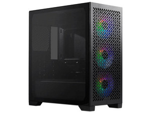 Gabinete Cooler Master Elite 302, Mini-Tower, Mini-ITX, Incluye 3 Ventiladores ARGB, (No Incluye Fuente de Poder), Color Negro.