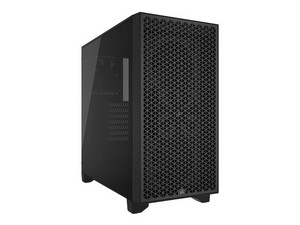 Gabinete Gamer Corsair 3000D AirFlow, Mid-Tower, ATX, (No Incluye fuente de poder), Color Negro.