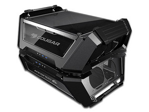 Gabinete Dual Tower Cougar Gemini X, ATX y Mini ITX, soporta Ordenadores Duales. Color Negro.