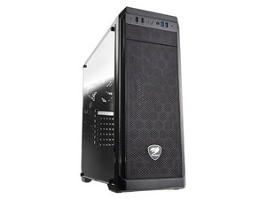 Gabinete Cougar MX330-G, Mid-Tower, Vidrio Templado, ATX, (Sin fuente de poder). Color Negro.