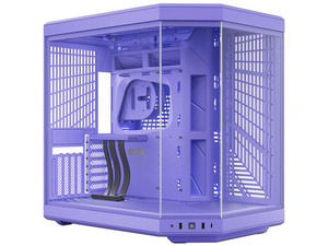 Gabinete HYTE Y70 Milky Taro Mid-Tower, E-ATX, Incluye Cable PCIE 4.0, (Sin Fuente de Poder). Color Lila.